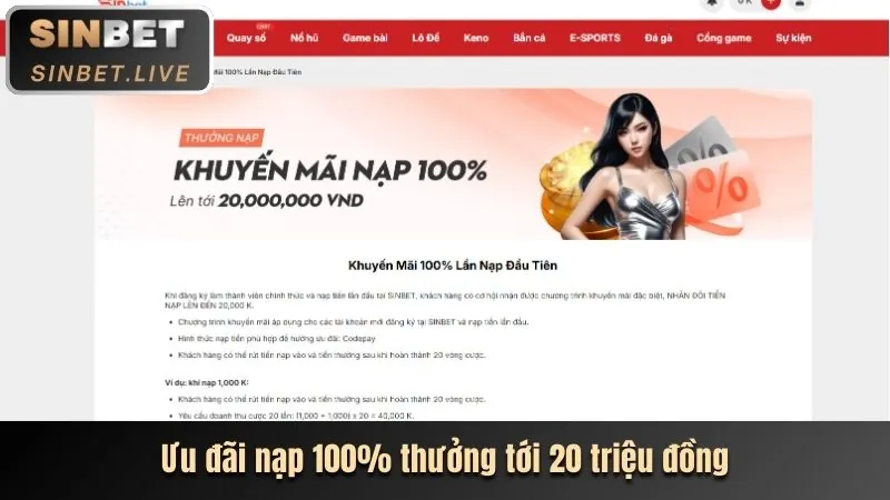 Thưởng sinh nhật và VIP 87win